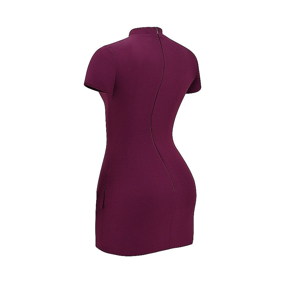 House of CB Alia mulberry mini dress