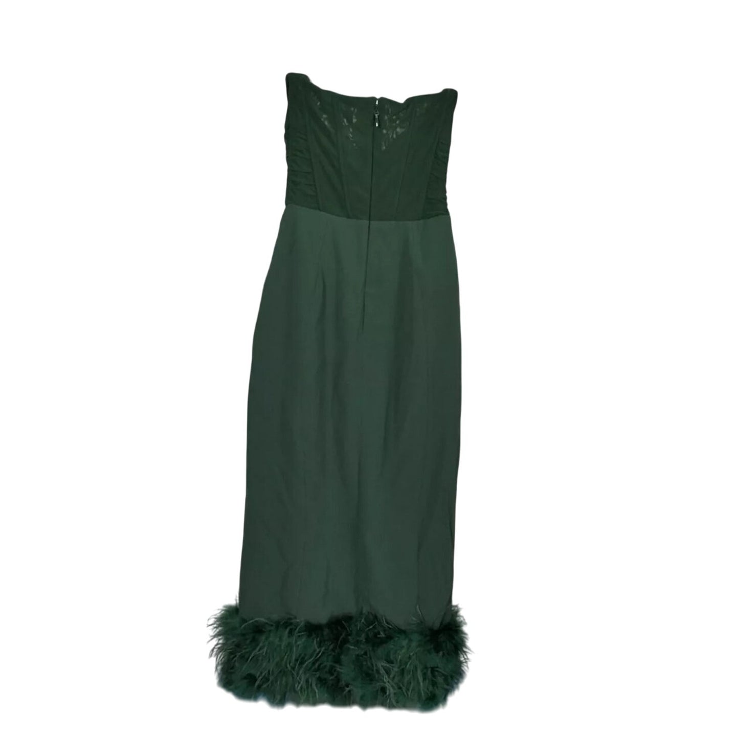 FIONULA House OF CB
Emerald Green Strapless Corset Dress