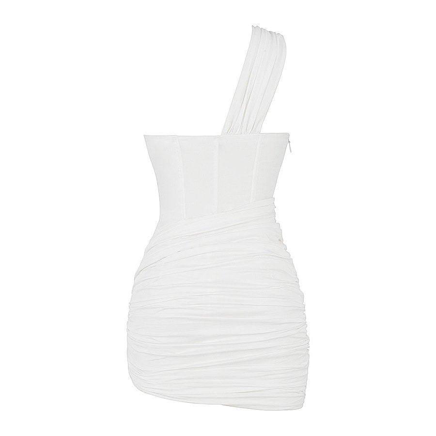 House of CB Clementine white cut out mini dress